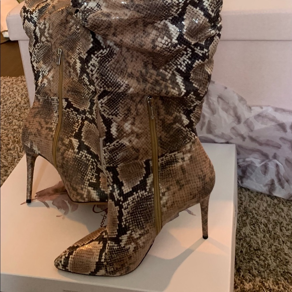 Jessica Simpson over the knee boots